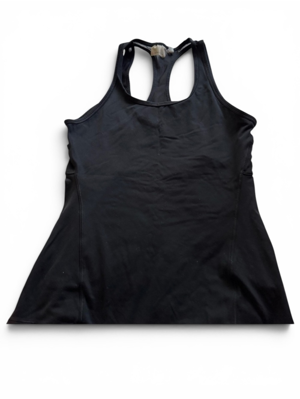 Athleta Women's Black Racerback Tank Top - Picture 3 of 6